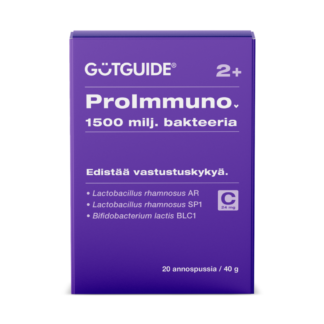 GutGuide-ProImmuno-bakteerilisä-edistää vastustuskykyä