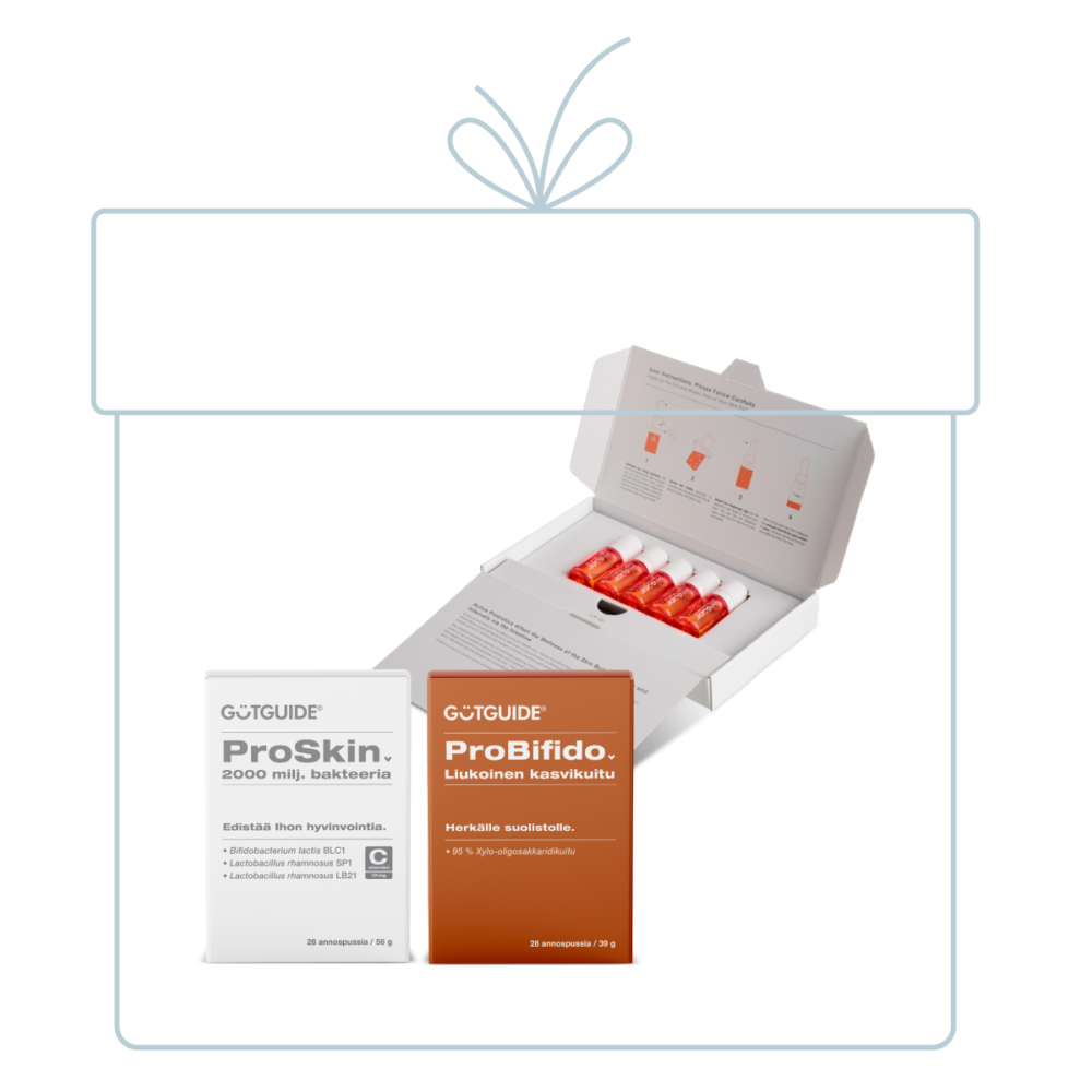 GutGuide®-lahjasetti iholle